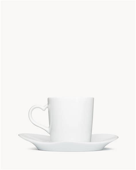 coque ysl|J.L Coquet coffee set in porcelain .